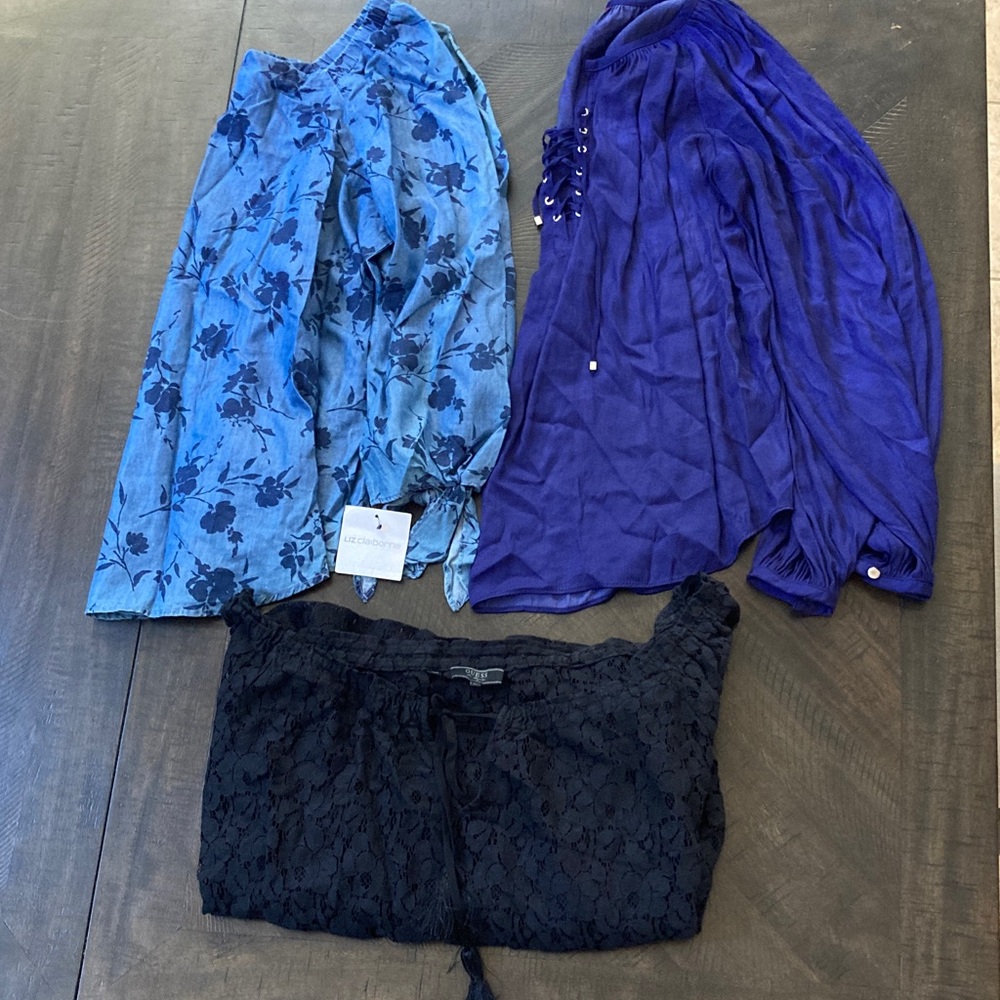 Bundle of 3 Women’s Large Blouses